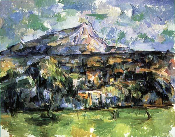 Paul Cezanne La Montagne Sainte-Victoire vue des Lauves Sweden oil painting art